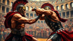 Gladiator Painting